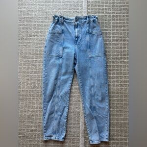 Mango Paperbag denim Jeans